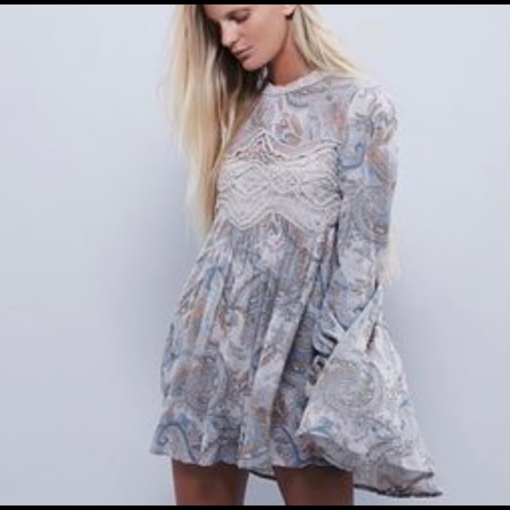 Free People Sweetest Thing Tunic Size Small